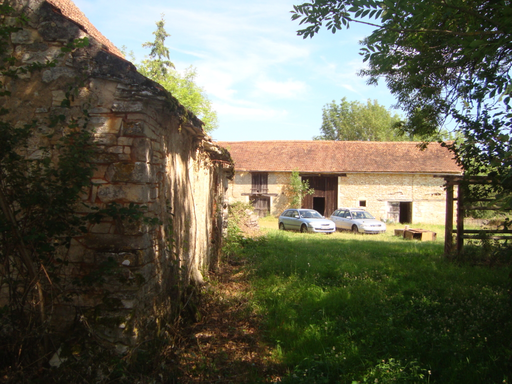 house and barn